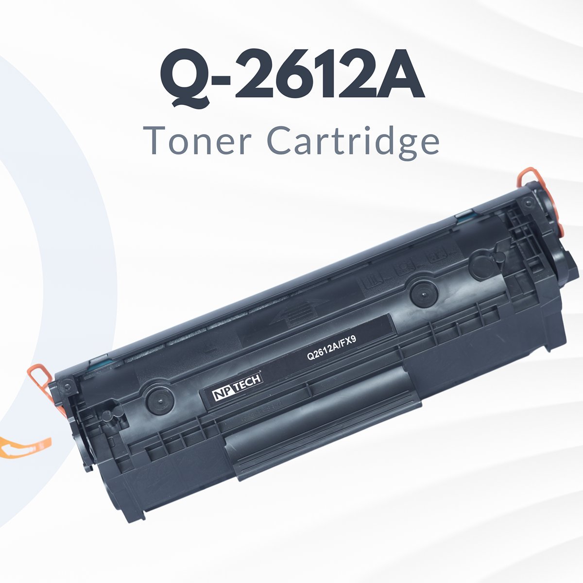 Nptech Q2612A Black Ink Laser Toner Cartridge comaptible with HP Inkjet Printer 1010 / 1012 / 1015 / 1018 / 1020 / 1022 / 3000 / 3015 / 3055 / M1005 MFP LBP 2900 / M1319F MFP Model