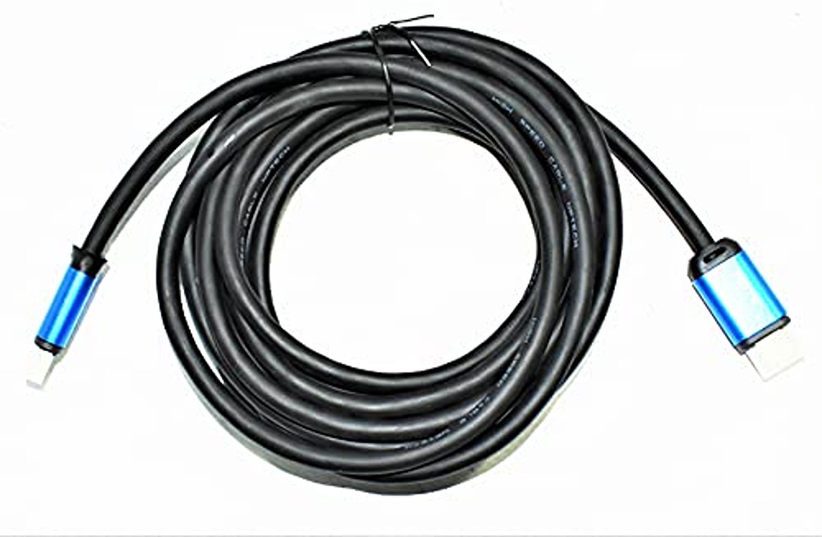 NP Tech| NPTECH 5.0 meter black 2.0 HDMI cable 8.0OD male to male