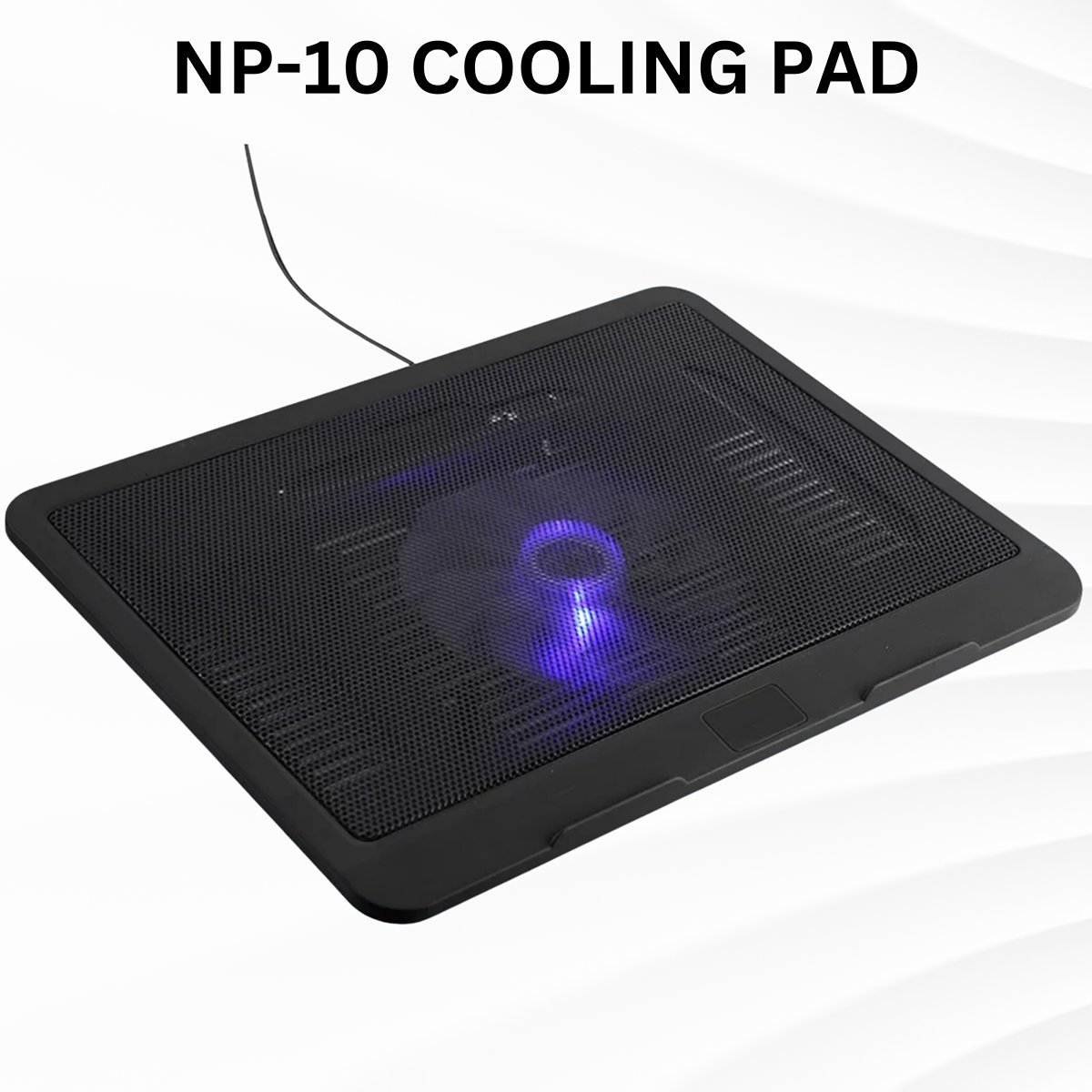 NP Tech| Nptech NP-10 Cooling Pad, Enhanced Cooling and Ergonomic Design